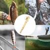 FREGITO Fishing Line Hook Knot Tying Tool, Copper, 1pcs