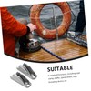 BESPORTBLE Boat Cleats Stainless Steel Kayak Sailing Rope Clamp Marine