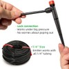 25Pc 8 Holes Drip Irrigation Emitters Sprayer Adjustable Micro Sprinkler