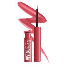 NYX Professional Makeup, Vivid Brights, Delineador Líquido, Tono On Red