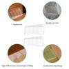 Pack of 8 Door Stoppers, Door Stop Wedge Transparent Furniture