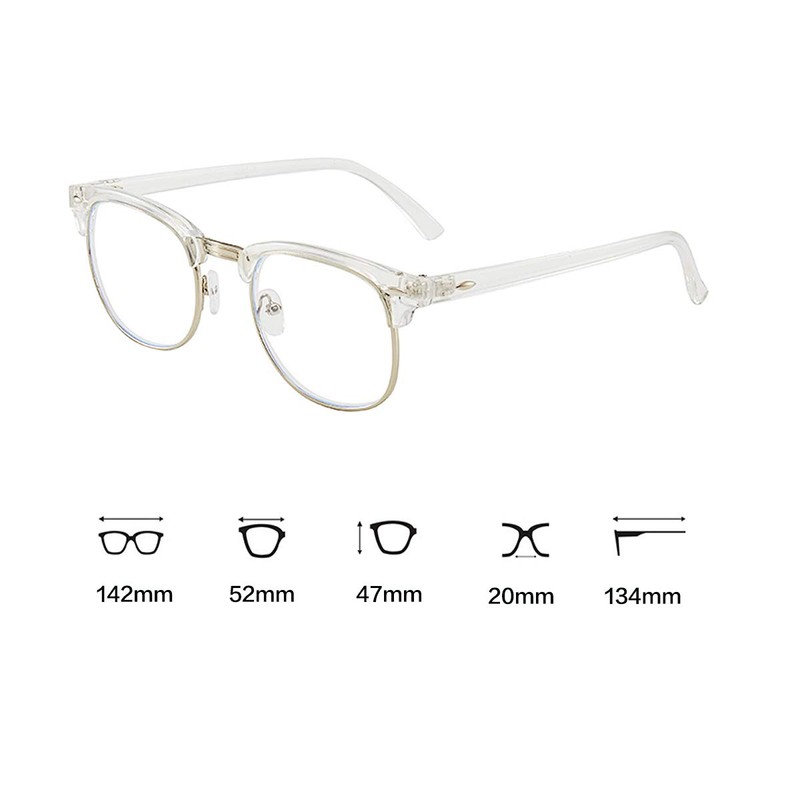 Myopia Myopia Glasses with Dioptres -2.50 for Men Women Stylish