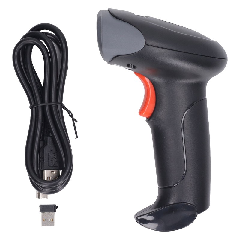 Wireless Barcode Scanner High Accuracy Portable Handheld 2D QR Code