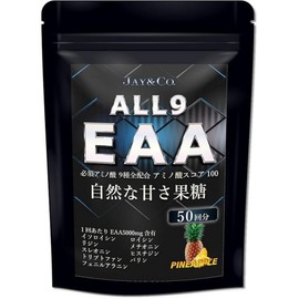 JAY&CO.Amino acid score 100 No artificial sweeteners All9 EAA Contains 9 essential amino acids 50 servings of pineapple, 1 piece, 1g / JAY&CO. 아미노산 점수 100 인공 감미료 무첨가 ALL9 EAA 필수 아미노산 9종을 전 배합 파인애플 50회분, 1개, 1g