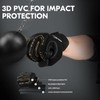 Vgo... 1-Pair HeavyDuty Synthetic Leather Work Gloves, Impact Protection Mechanic