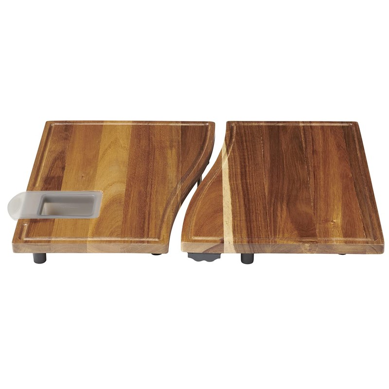 Anchor Hocking SwingBoard Acacia Wood Cutting Board, 6 Piece Set,