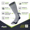Alvada Merino Wool Hiking Socks Thermal Warm Crew Winter Boot
