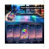 Homly Rechargeable Submersible Pool Lights with Wireless APP Control Waterpro...