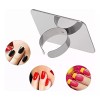 DFS Beauty 3 Piezas Paleta Anillo De Acero Para Mezcla
