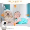 VTimes Baby Monitor with Camera and Audio, 3.2" IPS Screen