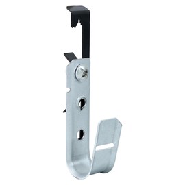 Abeicy 20 Pack 3/4" Heavy Duty J Hook, Wire Support J-Hook with W Clip for Hanging Cable Management to Ceiling Grid Wire & Threaded Rod