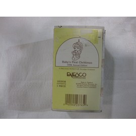 1996 Baby's First Christmas Annual Edition Stocking Ornament by Enesco