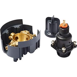KOHLER P8304-PX-NA Rite-Temp Valve Body and Pressure-Balancing Cartridge Kit with PEX Crimp Connections, Project Pack Includes 12 Per Case