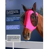 HackFond Horse Fly Mask Generous&Fine Mesh Eye Covers and Ears