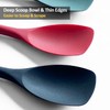 Upgrade Silicone Spatula Spoon Set,VOVOLY Heat Resistant Rubber Spoonula, Seamless