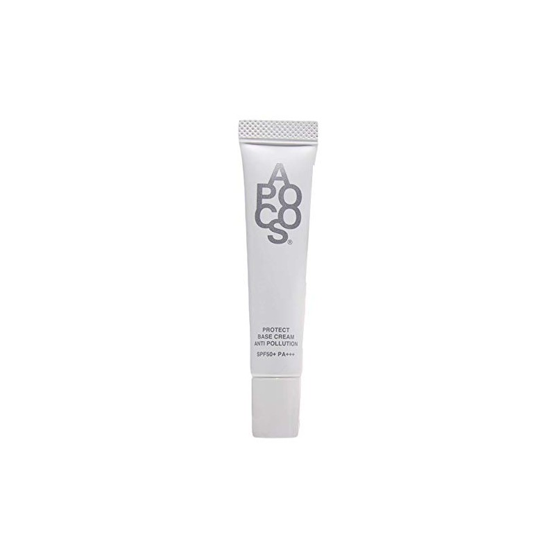 Apocos Base Cream, 0.7 oz (20 g), SPF50+ PA+++ Sunscreen,