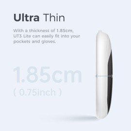 OCOOPA Magnetic Rechargeable Hand Warmers 2 Pack, Fast Heating, 3-Settings, UL Certified, Electric Portable Pocket Heater, Hunting, Golf, Camping Gear, Warm Gifts for Women, Tech Gift Men, UT3 Lite