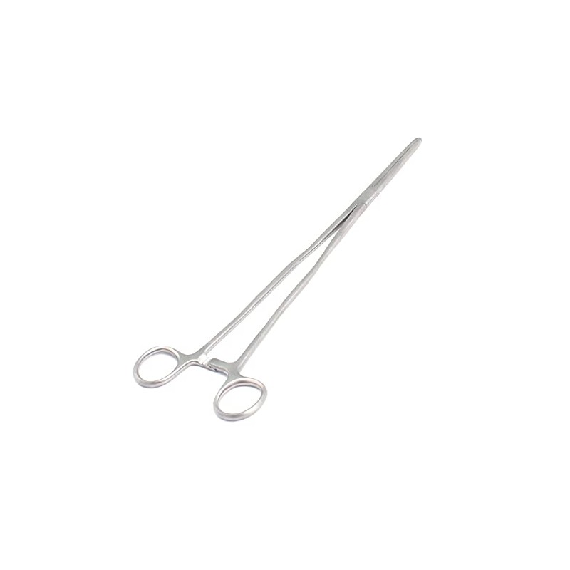 DDP SELF LOCKING STRAIGHT FORCEP 14" STAINLESS STEEL