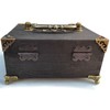 1 Set Jewellery Box Antique Lock Latch Hasp Hinges Handle
