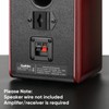 Saiyin Passive Bookshelf Speakers with 3.5 inch Woofer,Home Desktop Stereo