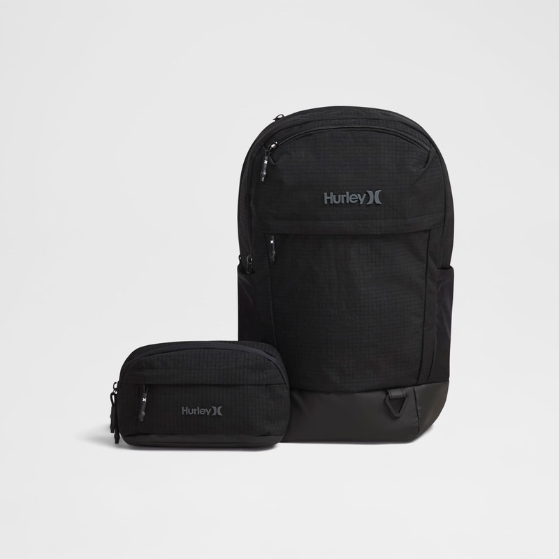Hurley Mens Classic Backpack, Black, One Size