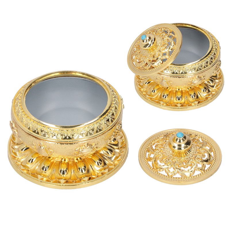 Zinc Alloy Incense Holder Burner Ancient Style Ornament Crafts for