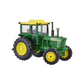 Britains John Deere 4020 With Cab Tractor Toy - 1:32 Scale Detailed Model Tractors - Collectible Farm Toy - Indoor & Outdoor Educational Toys - Durable Diecast Cars - Kids Toys +3 Years Old