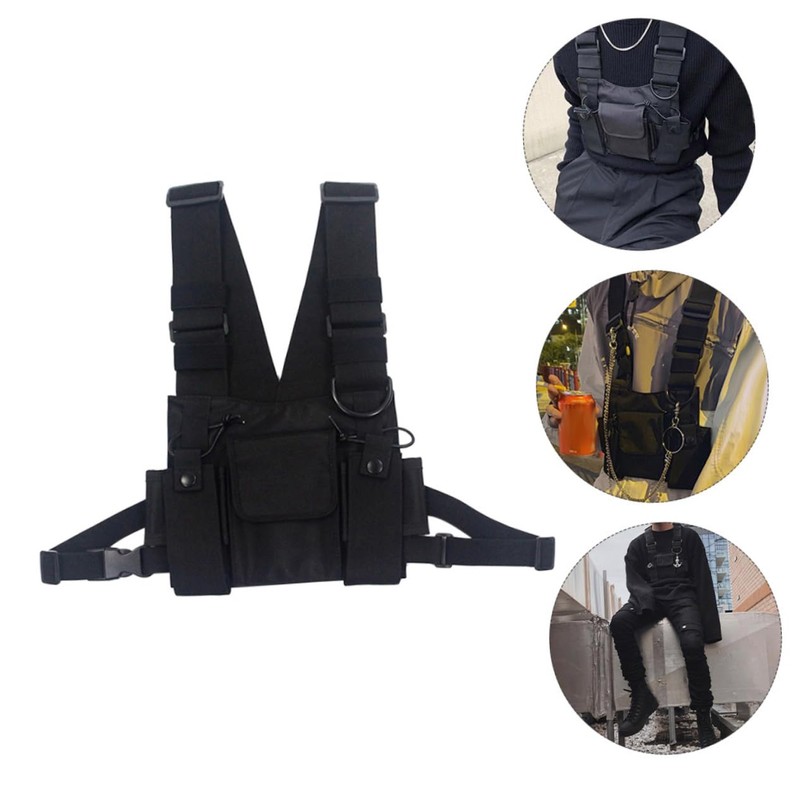 Ipetboom Multi Function Chest Utility Bag Cool Strap Pouch Unisex