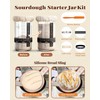 TAOMAND Complete Sourdough Starter Kit for Beginners | with Bag