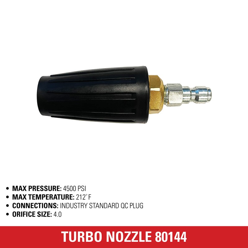 Simpson Cleaning 80144 4500 PSI Universal Turbo Pressure Washer Nozzle,