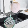 Kitchen Faucet Silicone Mat – Anti-Slip Sink Drain Protection, Slope