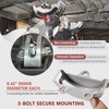 2-Pack Bandsaw Trunnions with Scale, Fit For 14" Standard Bandsaws,