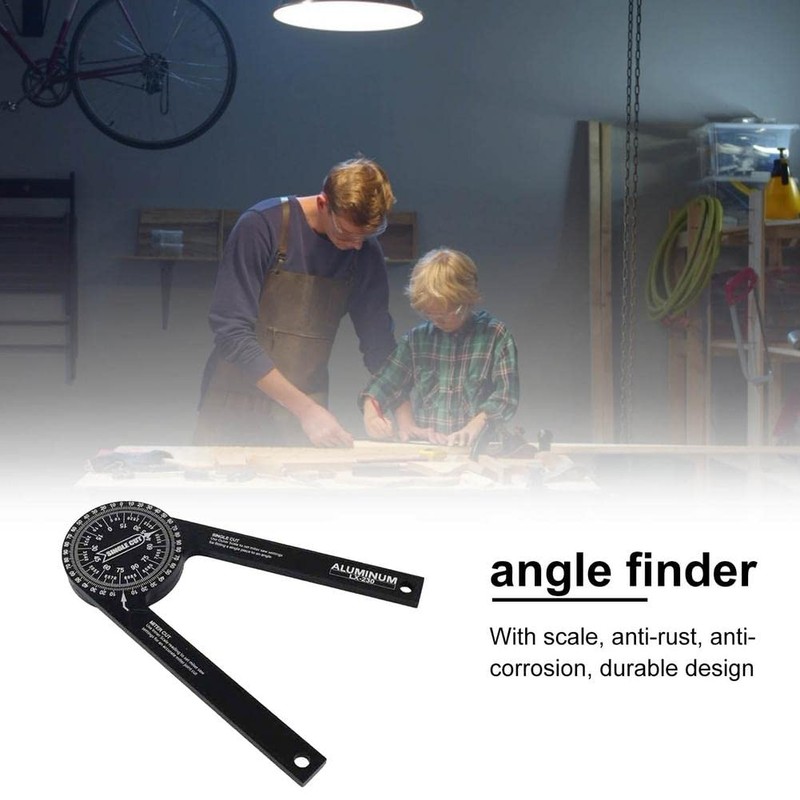 CENPEK 7.3 inch Miter Saw Protractor, Aluminum Angle Finder with