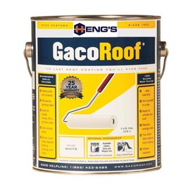 HENG'S INDUSTRIES 1 Gallon White Silicone Roof Coating GR1600-1
