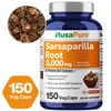 NusaPure Sarsaparilla Root 3000mg | 150 Veggie Caps | Non-GMO,