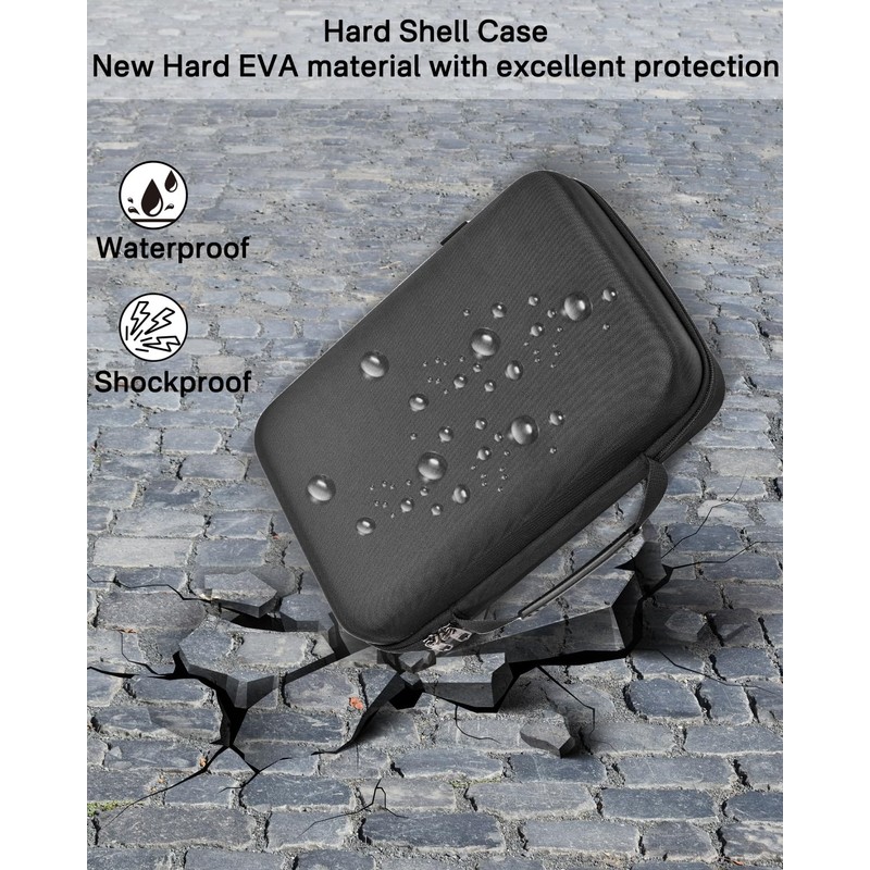 RAIACE Hard Storage Case Compatible with Hair Clippers, Protective Carrying