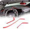 Dashboard Side Frame Trim Strips Compatible with Corvette C8 Stingray