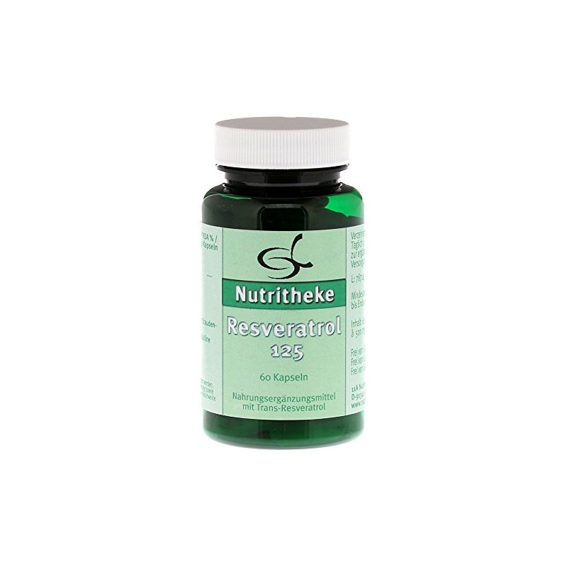 Resveratrol 125 Capsules Pack of 60