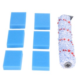 Brush Roller Filter Sponges Set for HF10E‑01 Vacuum Cleaner Part Accessories Replacement