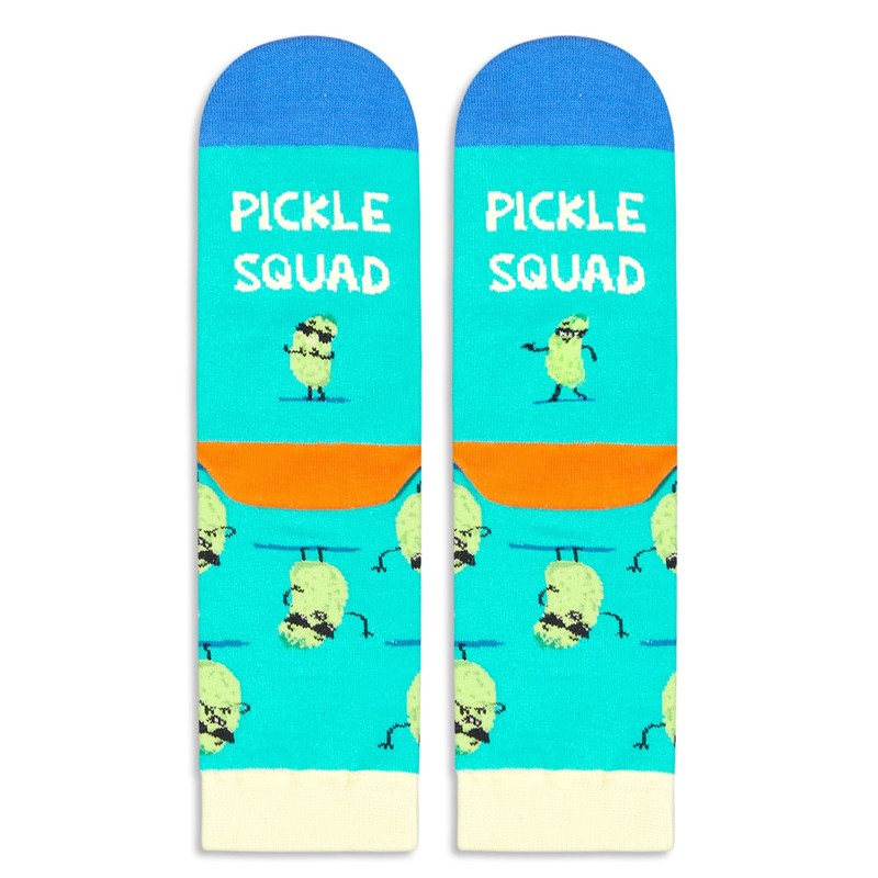 HAPPYPOP Pickle Socks Kids 7-9 Years - Crazy Fun Funny