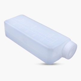 Haishine 600ML Petrol Gas Fuel Oil Mix Mixing Bottle Container 25:1 For 2 Stroke Gas Scooters Chainsaw Trimmer Strimmer Brushcutter