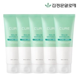 Kim Jeong-moon Aloe 김정문알로에 큐어 리알로에 수딩젤 150ml 5개 Kim Jeong-mun Aloe Cure Real Aloe Soothing Gel 150ml 5pcs