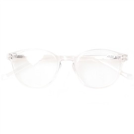 NORPERWIS 5 Pairs Reading Glasses - Standard Fit Spring Hinge Readers Glasses for Men and Women (5 Pack Transparent, 3.00)