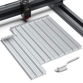 Lovandare Honeycomb Bed 400 x 400 mm Honeycomb Working Table for Laser Engraving Machine/Laser Cutter, Free Assembly, Desktop Protection, Fast Heat and Smoke Dissipation, Cleanable and Reusable