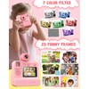 LETSHAHA Kids Camera Instant Print, Christmas Birthday Gifts for Toddle