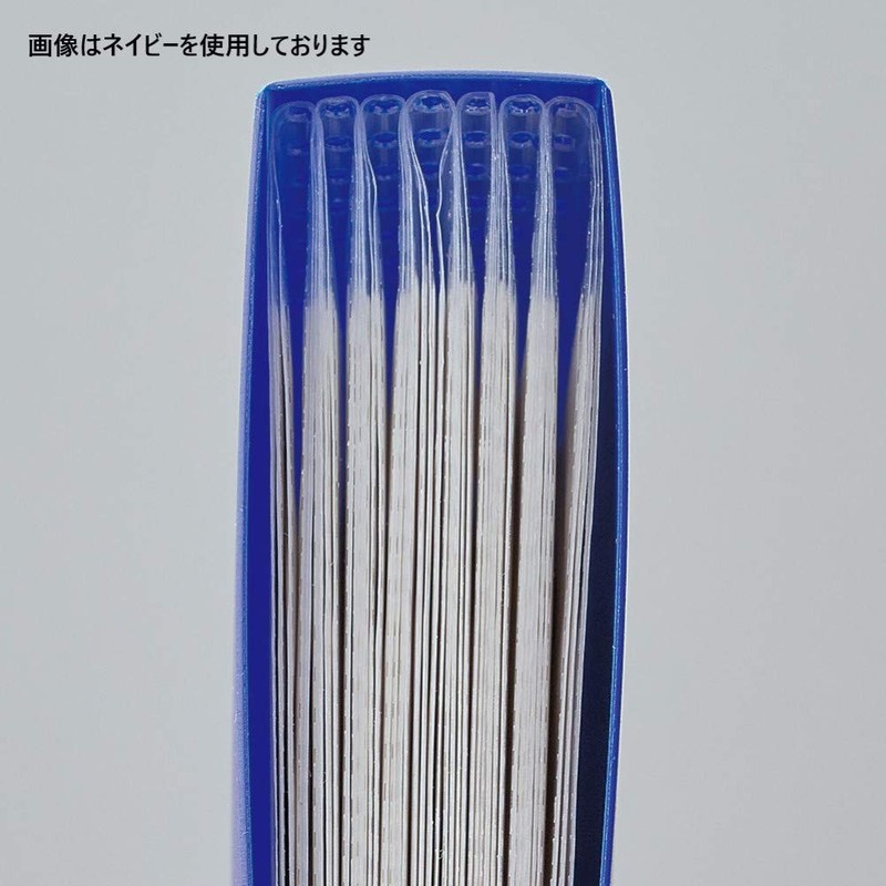 Lihit Lab File Clear Book A4 42 Pockets CUBEFIZZ S