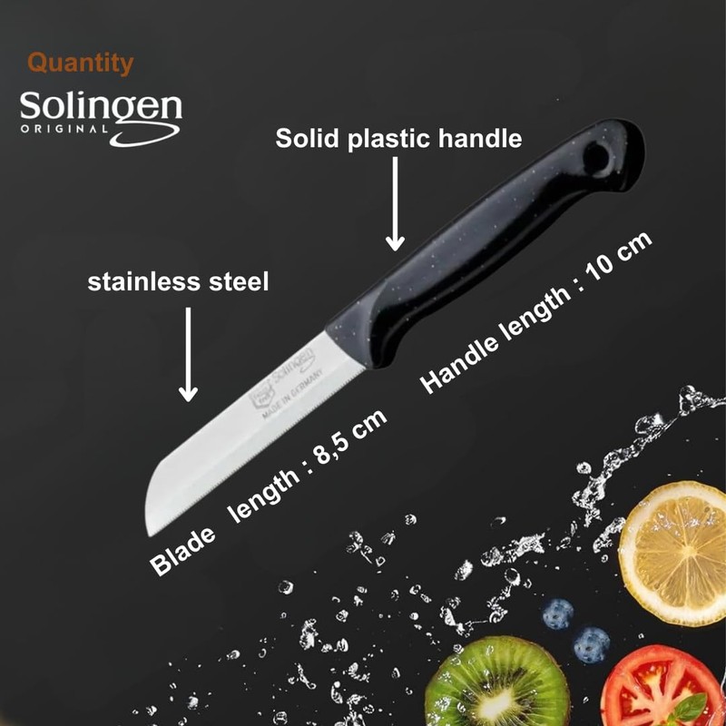 Quantity Paring Knife Serrated Stainless Steel Small Fruit and Vegetable