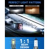 ZSTOPCL Compatible with Hyundai Sonata 2011-2014 Fog Bulbs, High&Low Beam