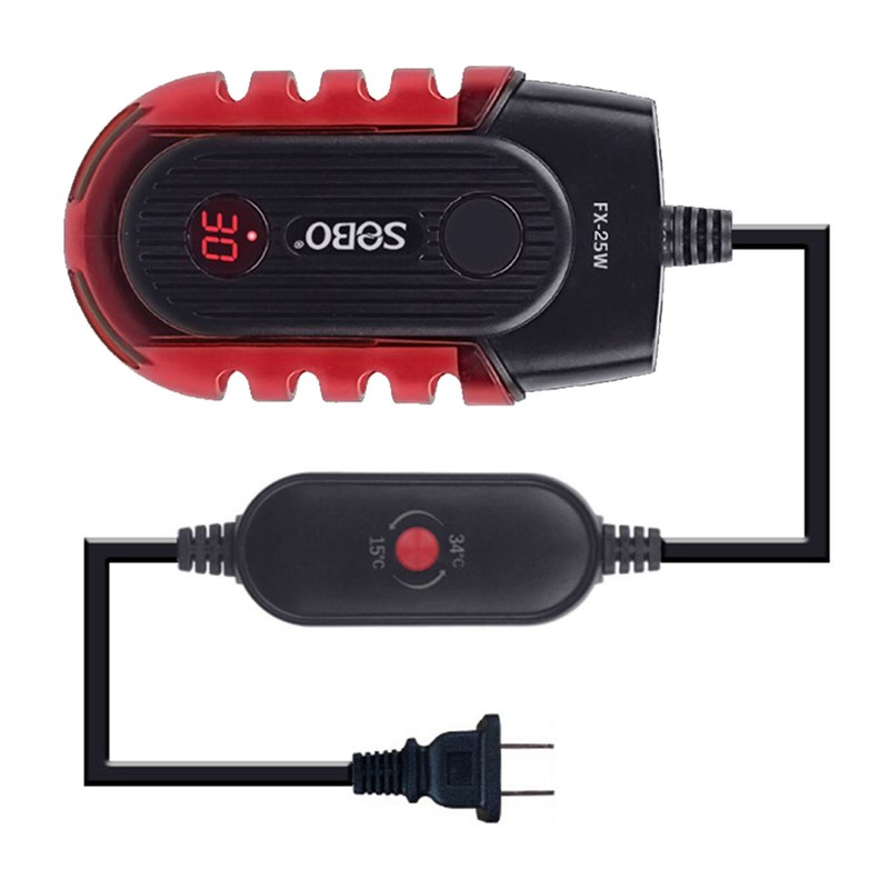 Aquarium Heater Fast Heating Prevent Dry Burning Digital Display Aquarium