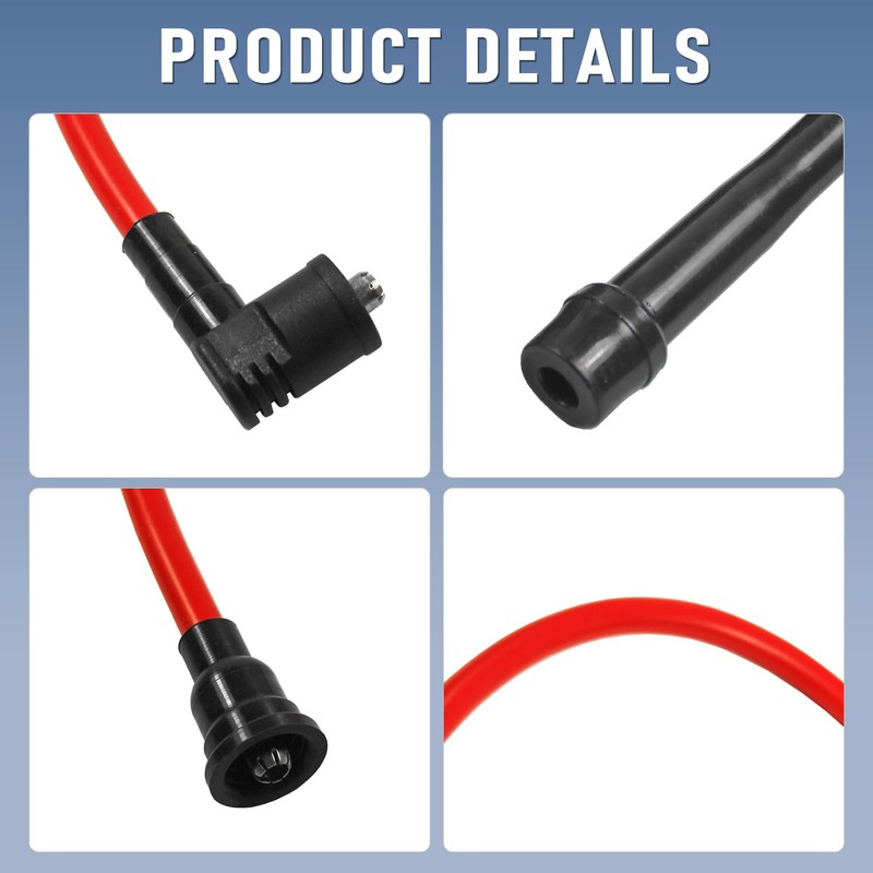 JDMSPEED New Spark Plug Wire Set Replacement for Honda Civic